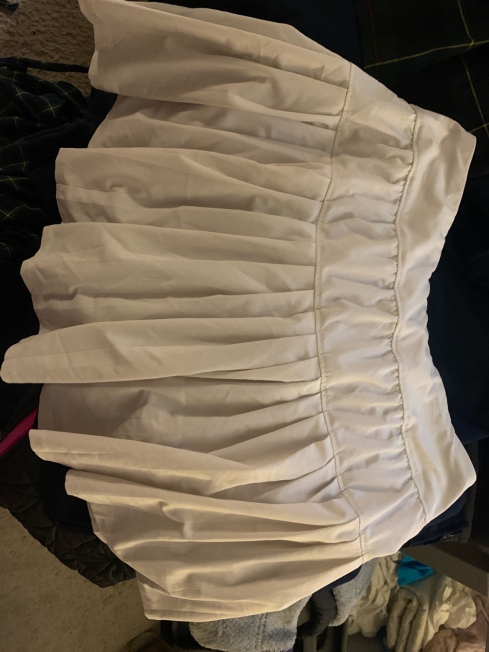 all in motion by Target - White Pleated Mini Skirt